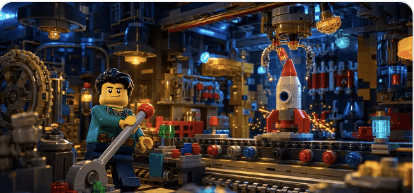 Toy Bricks style example